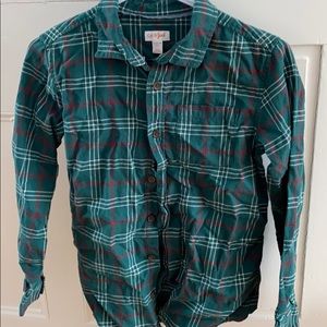 Cat and jack boys 12/14 button up shirt